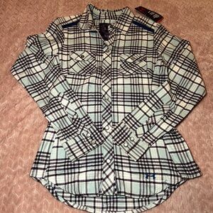 Under Armour Checkered Button Down Shirt